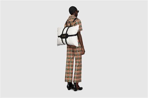 gucci pillow holder backpack|Gucci Spring/Summer 2020 Backpack Pillow Holder .